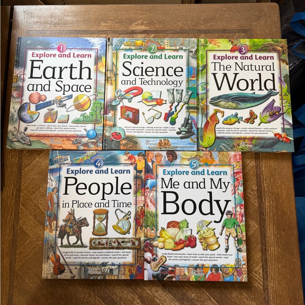 Explore and Learn Educational Books